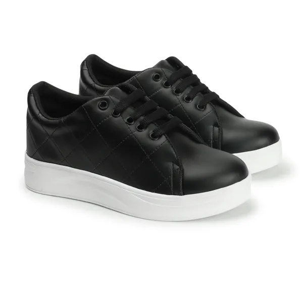 Black_women_synthetic_stitch_details_flatform_lace_up_sneakers