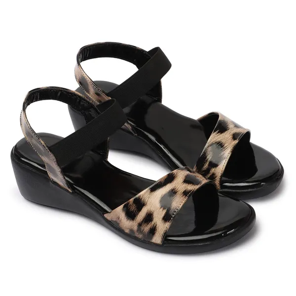 Beige_women_Animal_print_Wedges_Sandals