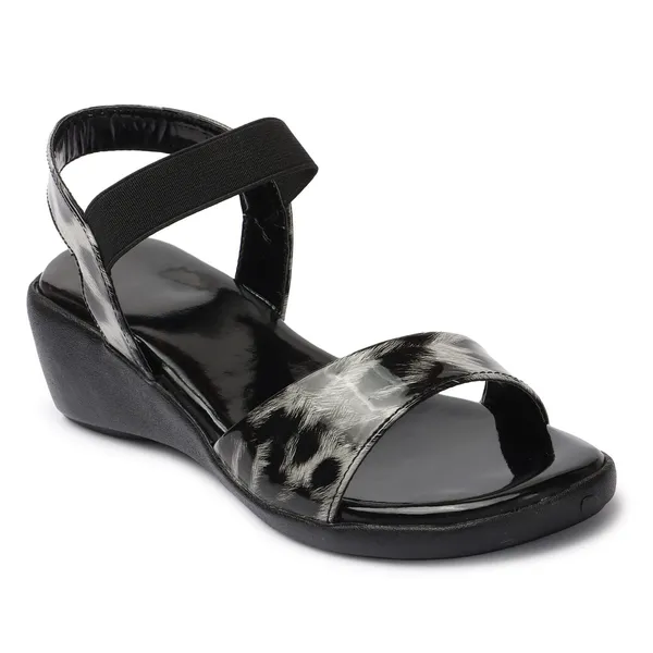 Grey_women_Animal_print_Wedges_Sandals