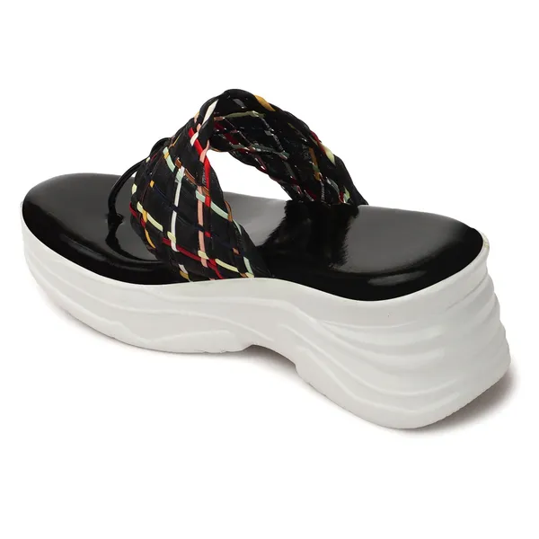 Black_women_Iridescent_Metallic_Wedges_Sandals