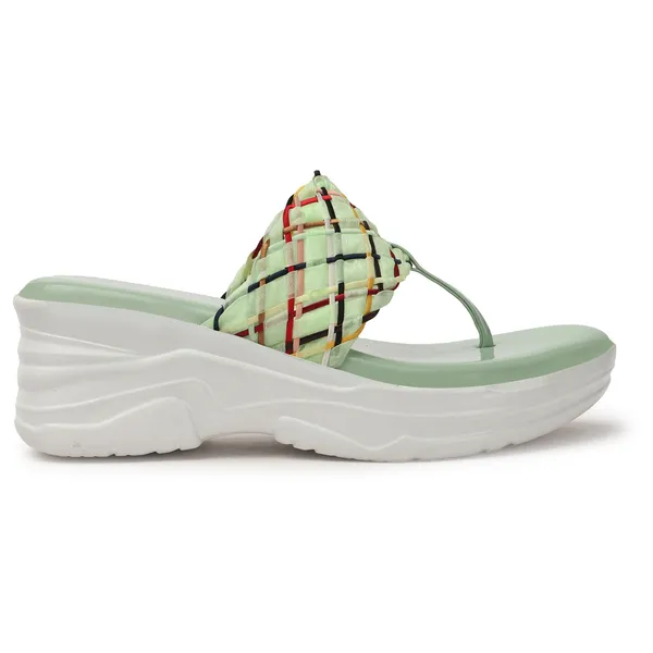 Green_women_Iridescent_Metallic_Wedges_Sandals