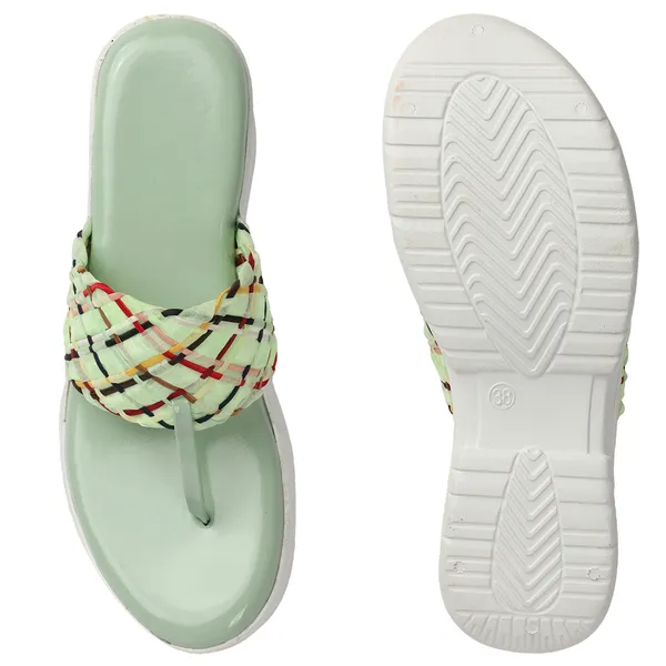 Green_women_Iridescent_Metallic_Wedges_Sandals