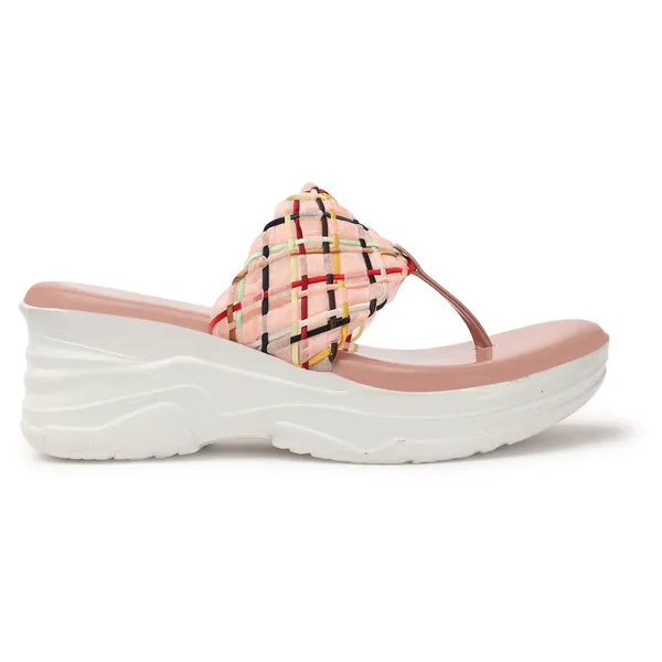 Peach_women_Iridescent_Metallic_Wedges_Sandals