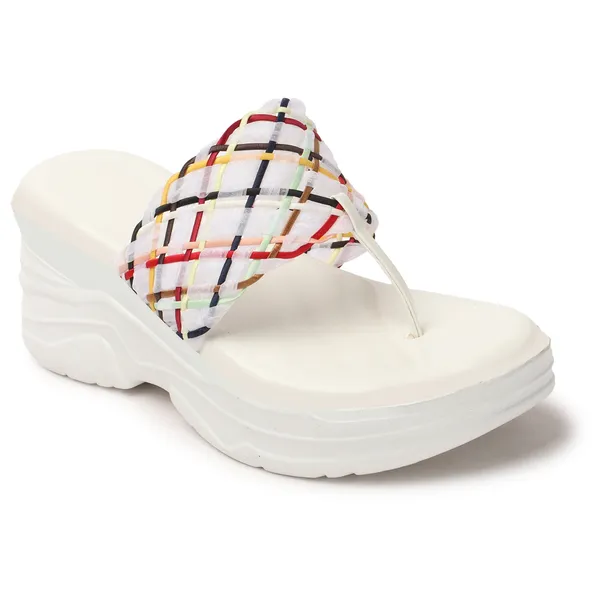 White_women_Iridescent_Metallic_Wedges_Sandals