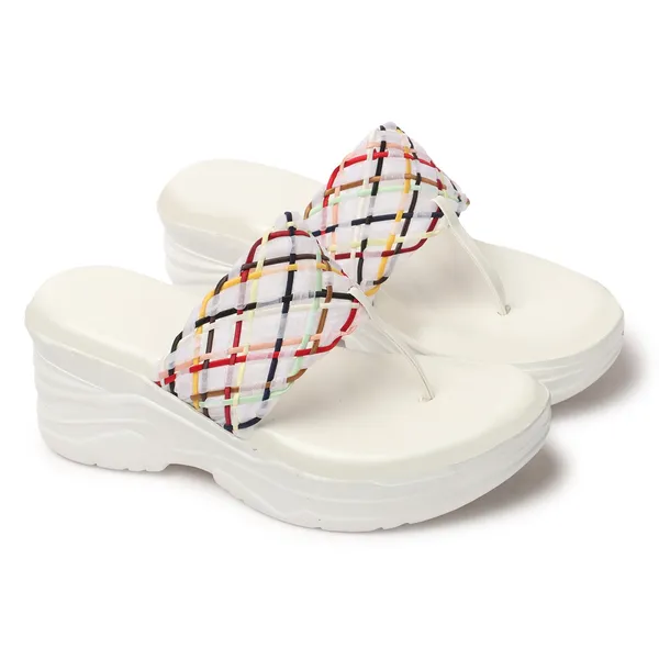 White_women_Iridescent_Metallic_Wedges_Sandals