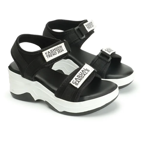 Black_women_printed_Wedges_Sandals