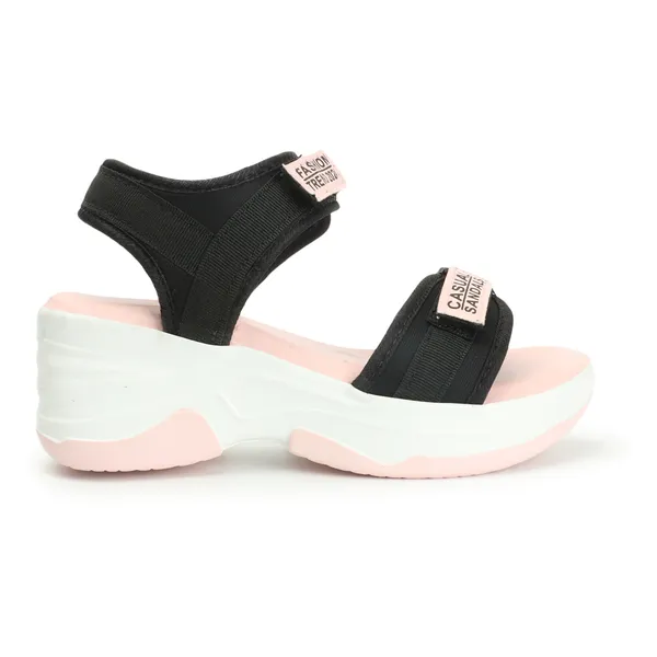 Peach_women_printed_Wedges_Sandals