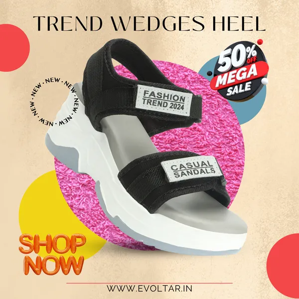 Grey_women_printed_Wedges_Sandals