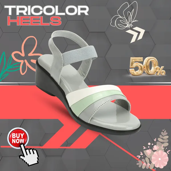 Grey_women_Tricolor_Wedges_Sandals