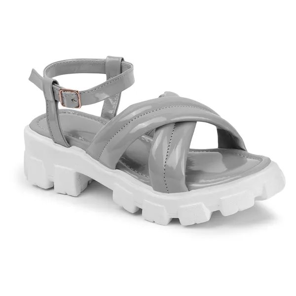 Grey_Women_cross_strap_ankle_loop_platform_sandals