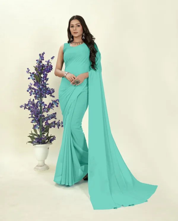Light_Blue_Solid_&_Plain_Bollywood_Georgette_Saree