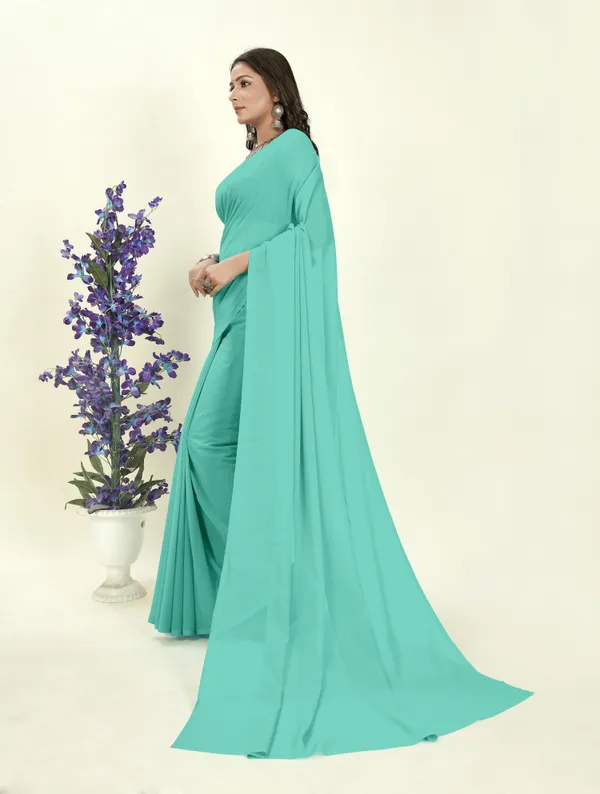 Light_Blue_Solid_&_Plain_Bollywood_Georgette_Saree