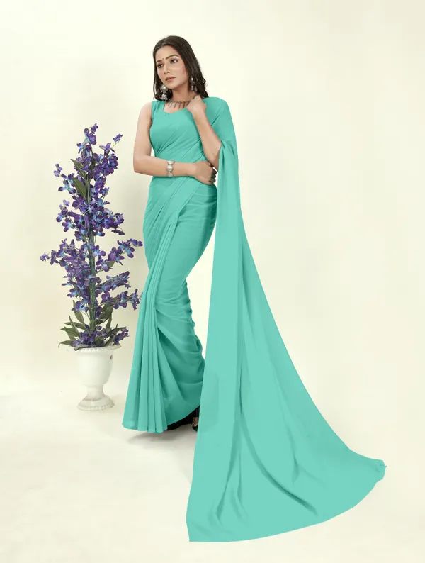 Light_Blue_Solid_&_Plain_Bollywood_Georgette_Saree