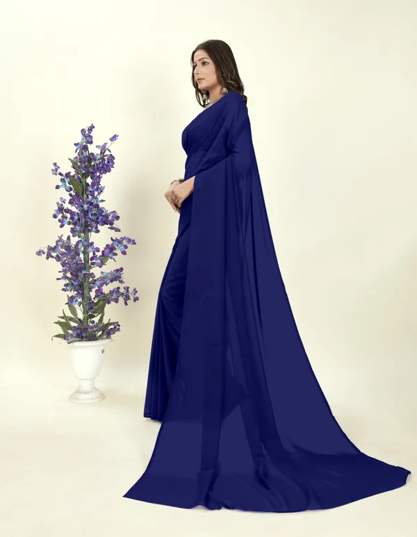 Dark_Blue_Solid_&_Plain_Bollywood_Georgette_Saree