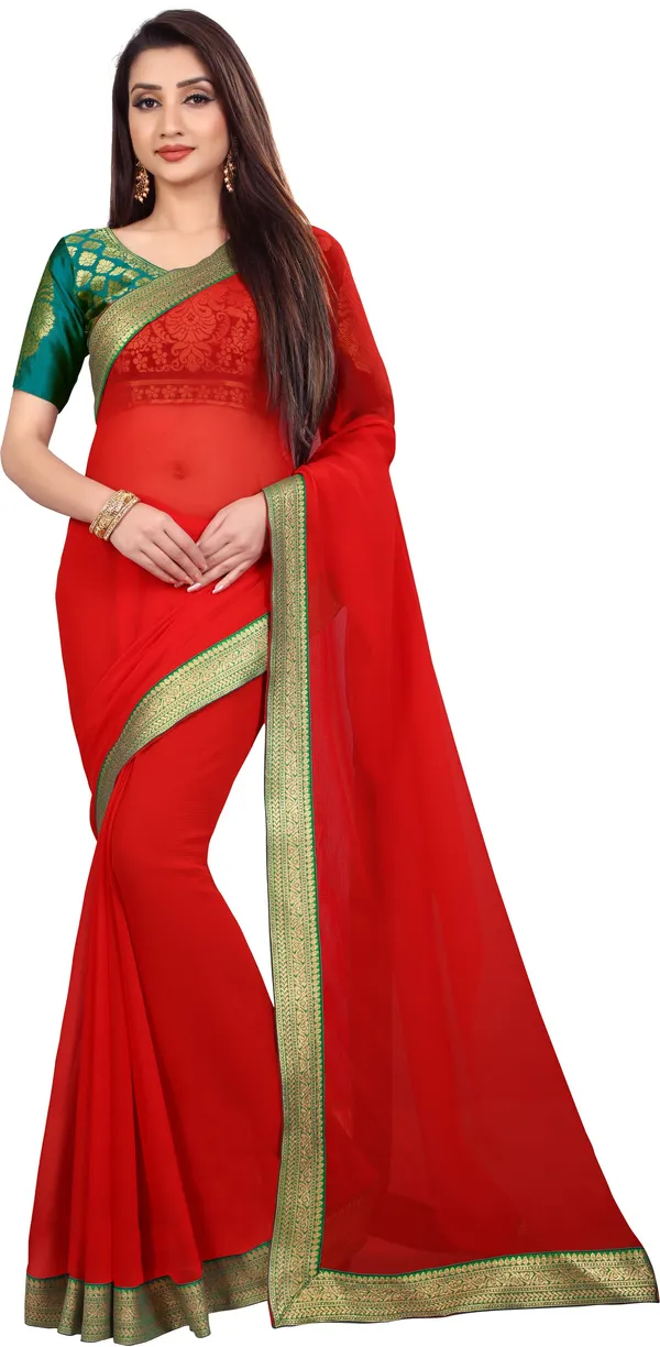 Red_Sarees_Embellished_Bollywood_Chiffon_Saree