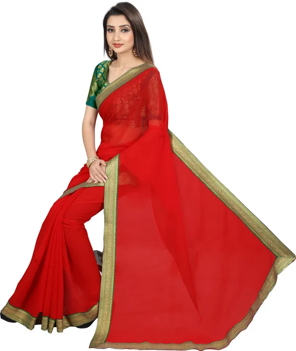 Red_Sarees_Embellished_Bollywood_Chiffon_Saree