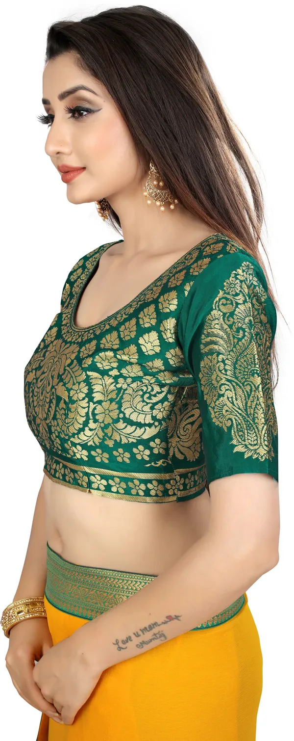 Yellow_&_Green_Sarees_Embellished_Bollywood_Chiffon_Saree