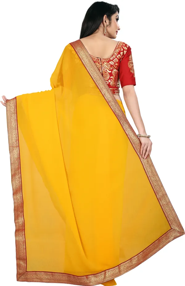 Yellow_&_Red_Sarees_Embellished_Bollywood_Chiffon_Saree