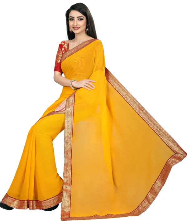 Yellow_&_Red_Sarees_Embellished_Bollywood_Chiffon_Saree