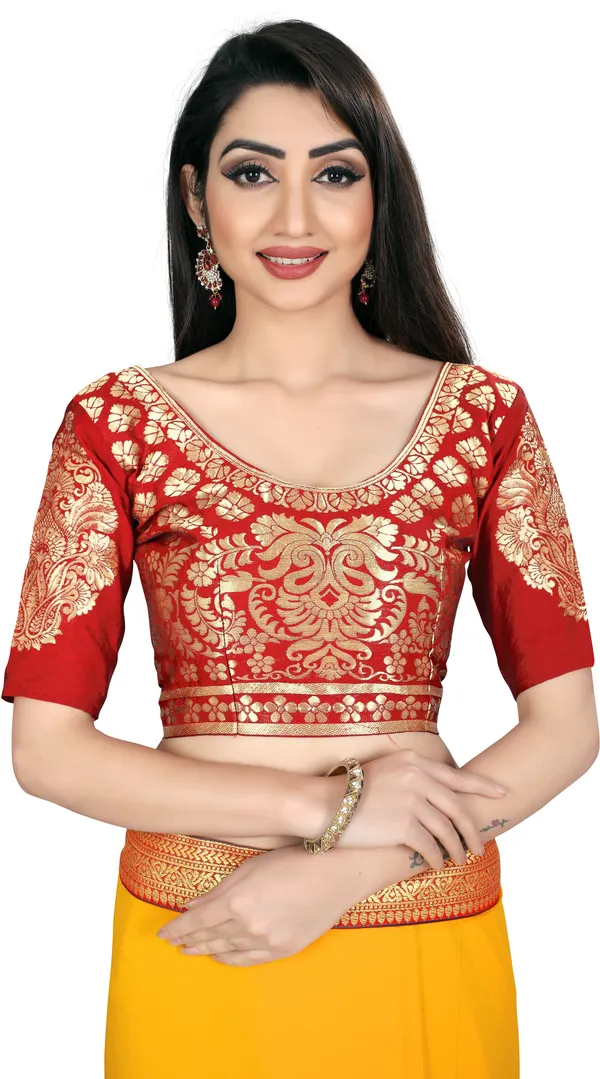 Yellow_&_Red_Sarees_Embellished_Bollywood_Chiffon_Saree