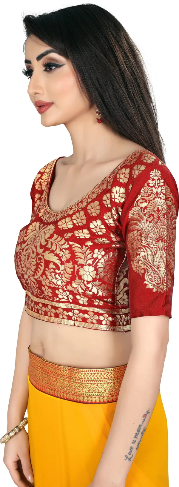 Yellow_&_Red_Sarees_Embellished_Bollywood_Chiffon_Saree
