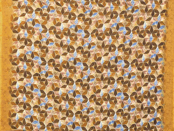 Printed,_Geometric_Print_Bandhani_Georgette_Saree???(Red,_Brown)
