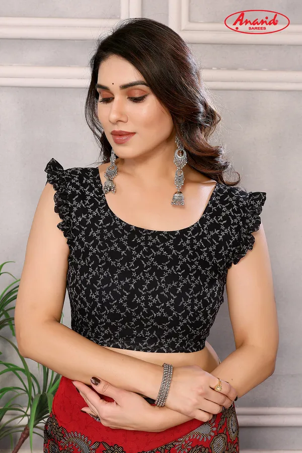 Paisley,_Floral_Print_Daily_Wear_Georgette_Saree_(Red)