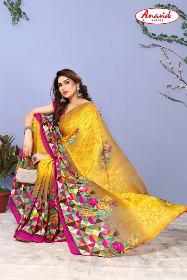 Yellow_Sarees_Printed_Bollywood_Georgette_Saree