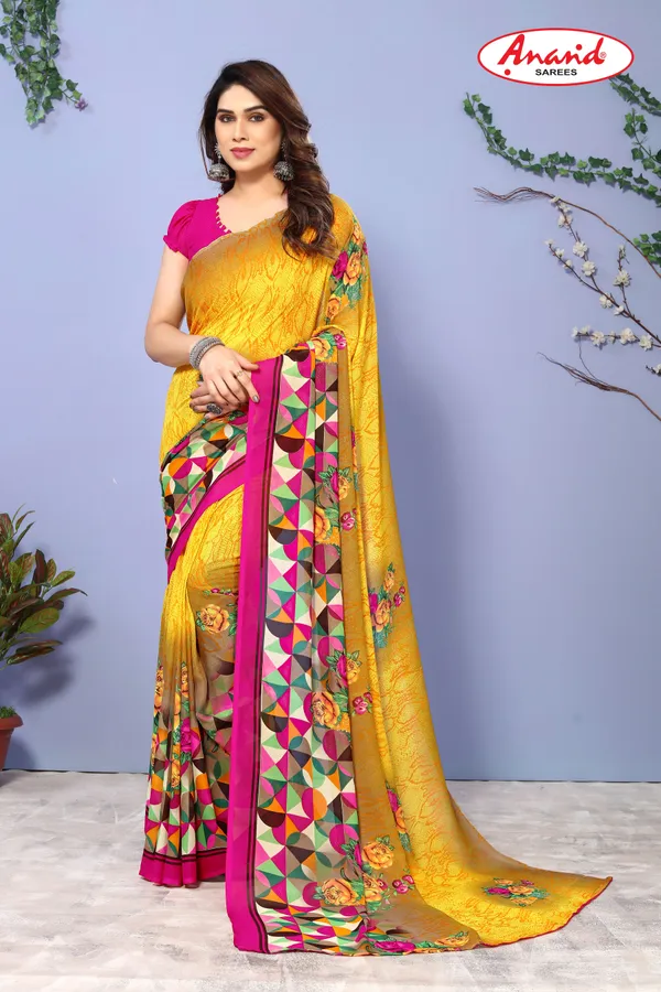 Yellow_Sarees_Printed_Bollywood_Georgette_Saree