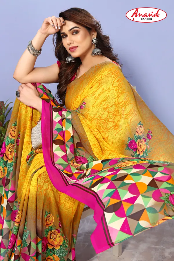 Yellow_Sarees_Printed_Bollywood_Georgette_Saree