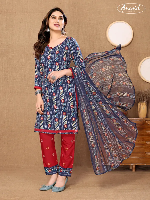 Anand Saree Crepe Geometric Print Salwar Suit Material Unstiched Dress Material Price in India Buy Anand Saree Crepe Geometric Print Salwar Suit Material Unstiched Dress Material online at undefined
