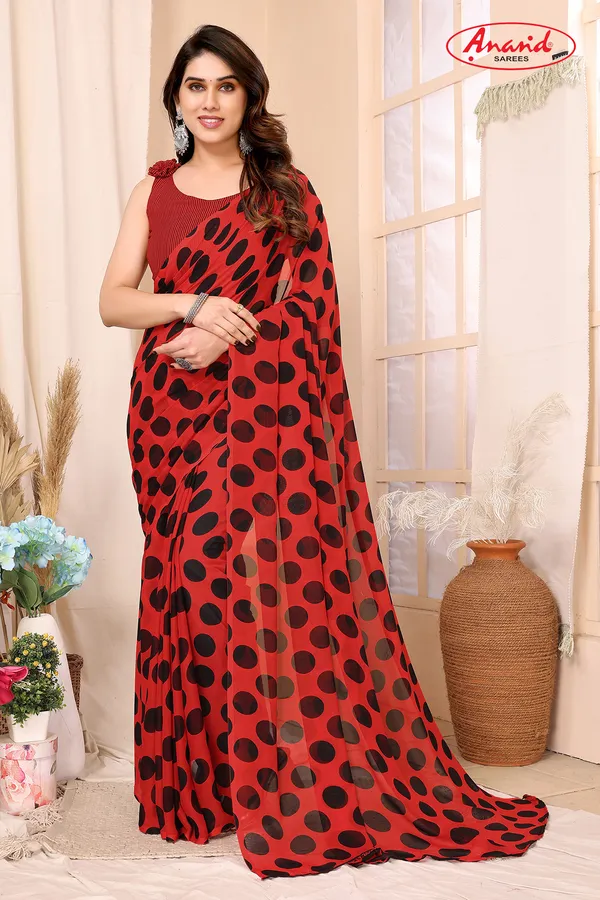 Printed_Bollywood_Georgette_Saree_(Red,_Black)