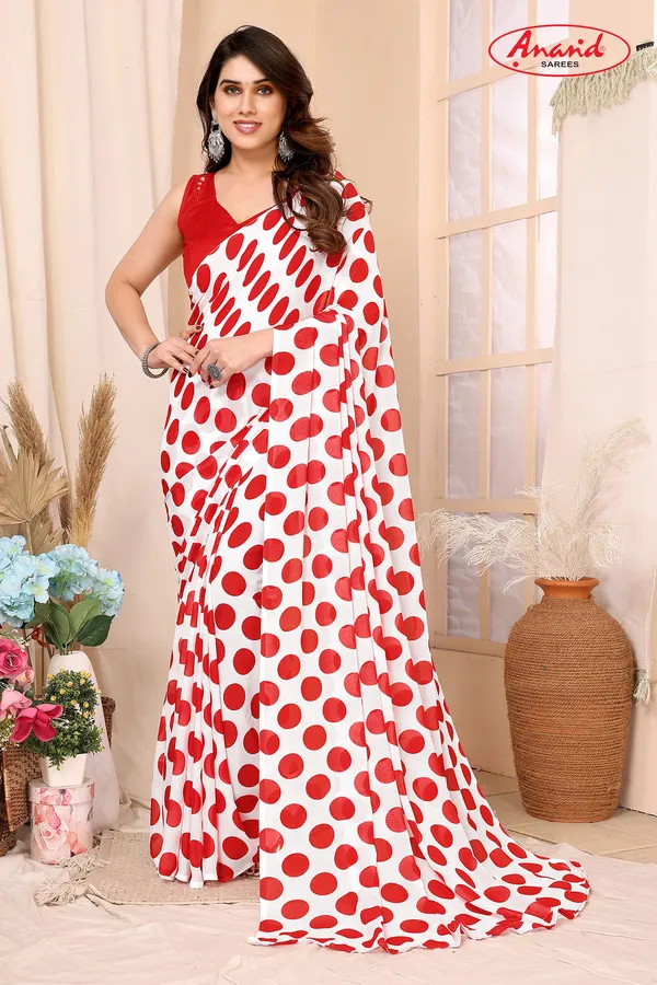 Printed_Bollywood_Georgette_Saree_(Red,_White)