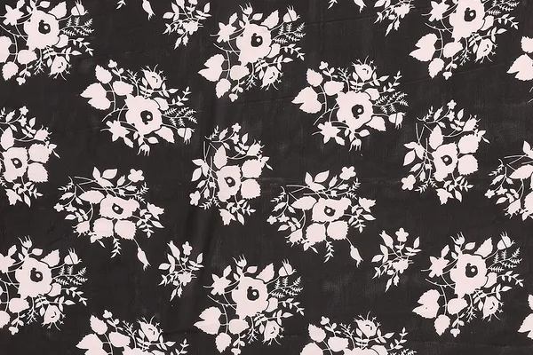 Black_Sarees_Floral_Print_Daily_Wear_Georgette_Saree