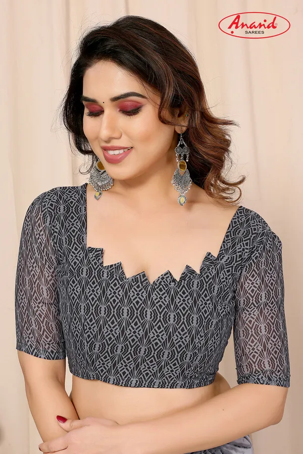 Grey_Sarees_Ombre,_Floral_Print_Daily_Wear_Georgette_Saree