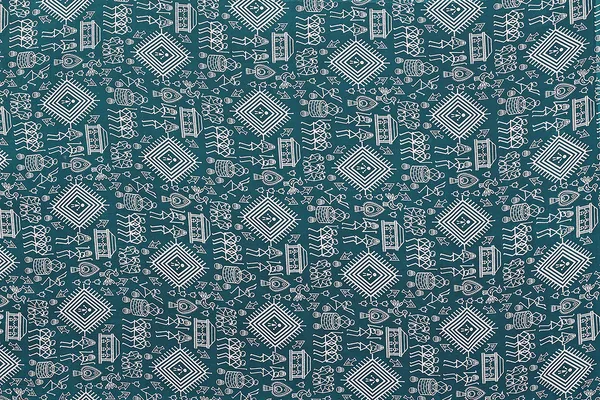 Blue_Sarees_Paisley,_Geometric_Print_Daily_Wear_Georgette_Saree