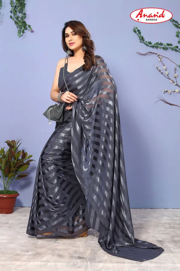 Grey_Sarees_Striped_Bollywood_Satin_Saree