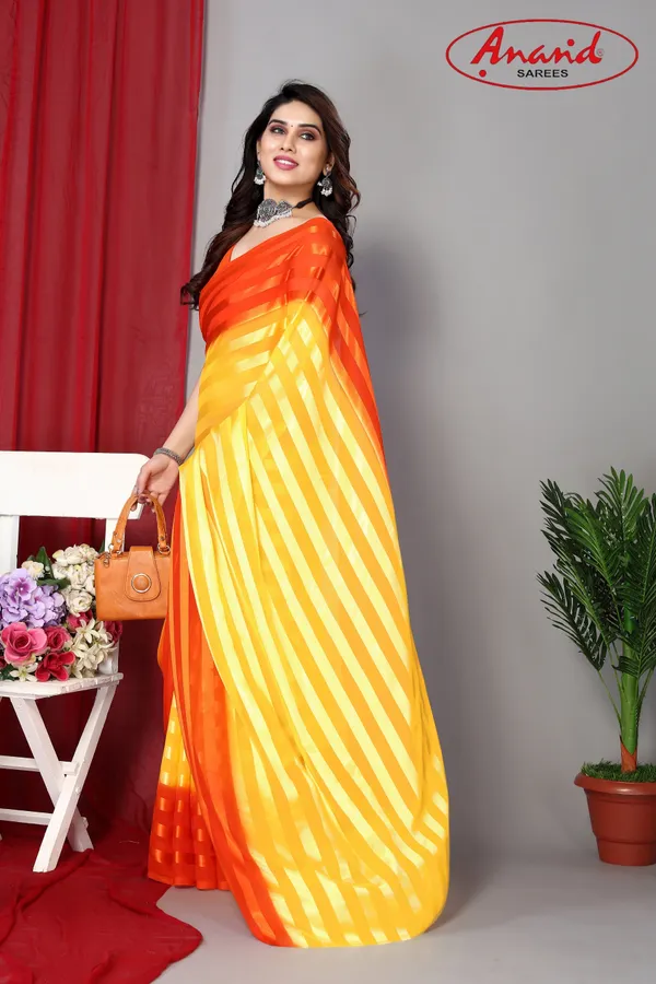 Yellow_&_Orange_Sarees_Striped_Bollywood_Satin_Saree