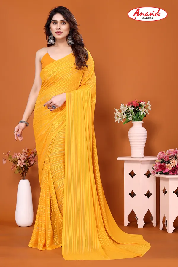 Yellow_Sarees_Embellished,_Striped,_Self_Design_Leheria_Satin_Saree