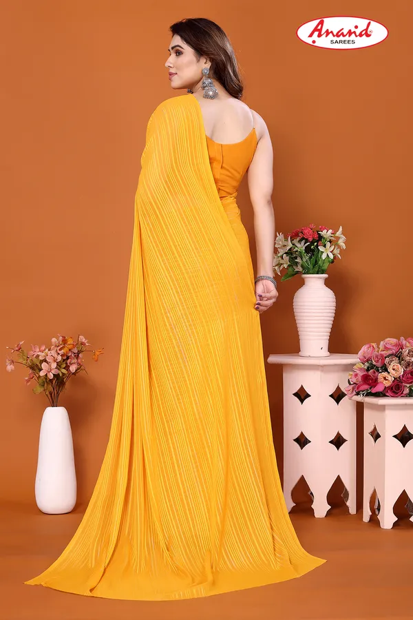 Yellow_Sarees_Embellished,_Striped,_Self_Design_Leheria_Satin_Saree