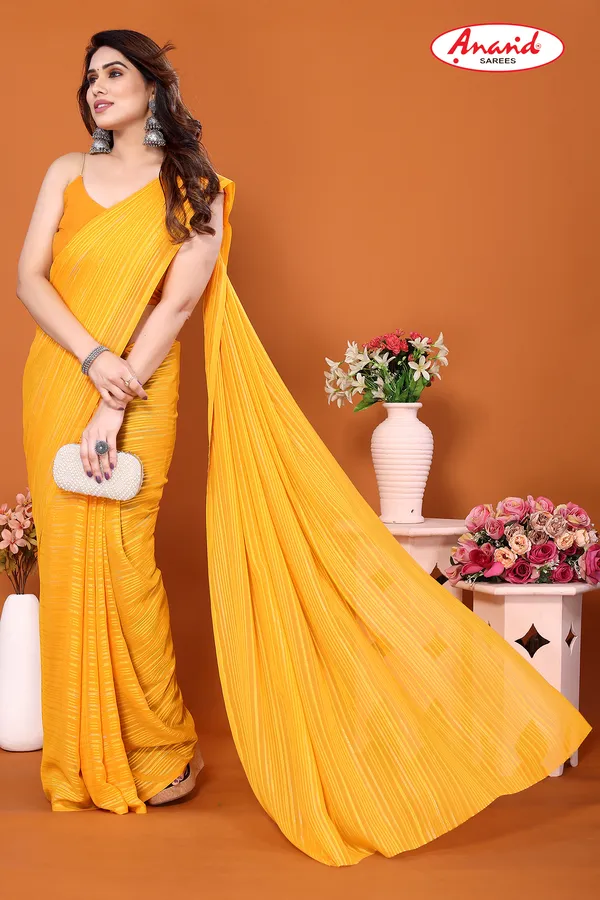 Yellow_Sarees_Embellished,_Striped,_Self_Design_Leheria_Satin_Saree