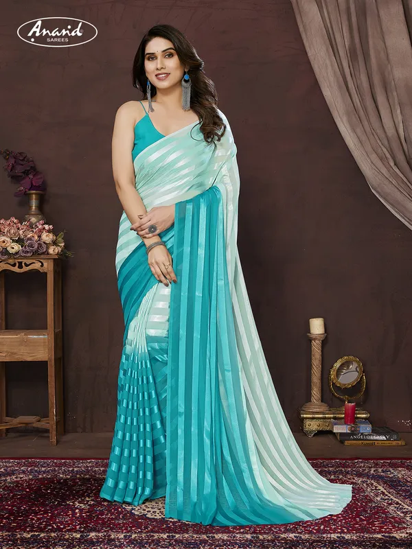 Striped_Bollywood_Satin_Saree_(Light_Blue,_Blue)