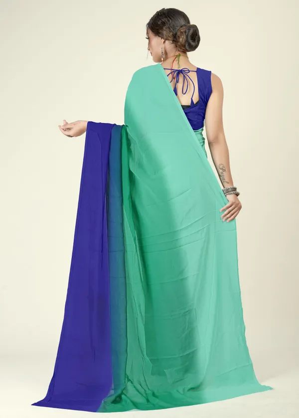 Light_Blue_&_Blue_Sarees_Dyed_Bollywood_Georgette_Saree
