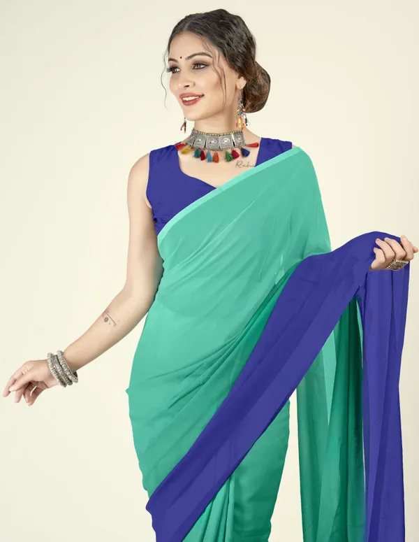 Light_Blue_&_Blue_Sarees_Dyed_Bollywood_Georgette_Saree