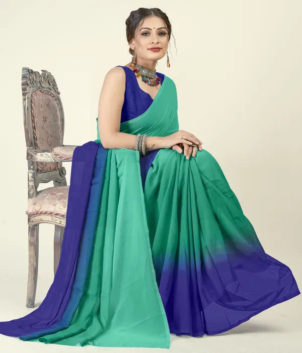 Light_Blue_&_Blue_Sarees_Dyed_Bollywood_Georgette_Saree