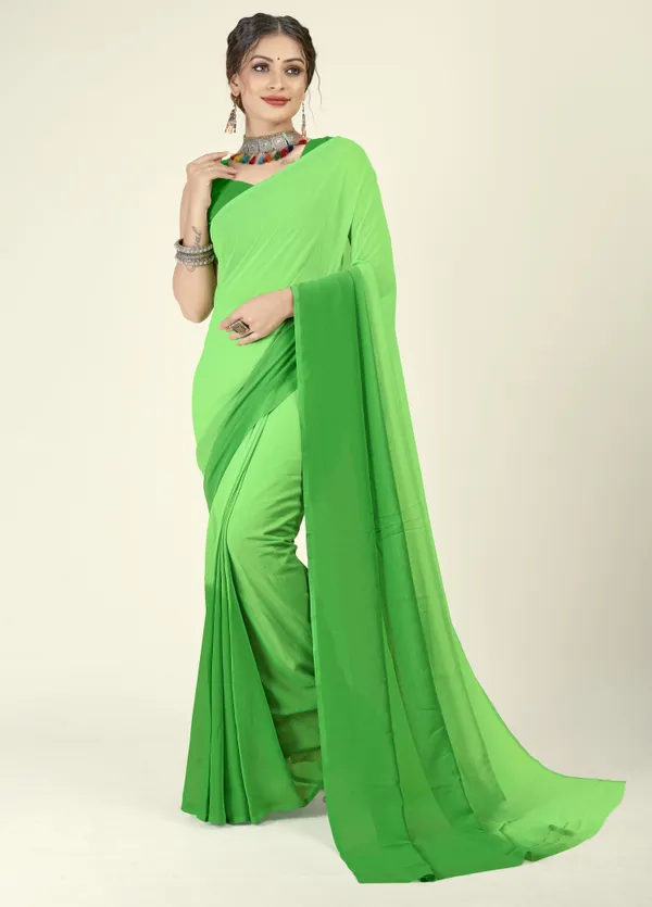 Green_Sarees_Dyed_Bollywood_Georgette_Saree