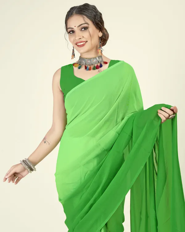 Green_Sarees_Dyed_Bollywood_Georgette_Saree