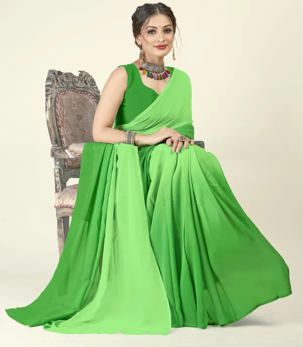 Green_Sarees_Dyed_Bollywood_Georgette_Saree