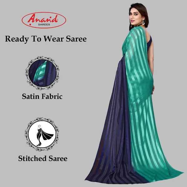 Embellished,_Striped,_Self_Design_Bollywood_Satin_Saree_(Light_Blue,_Dark_Blue)