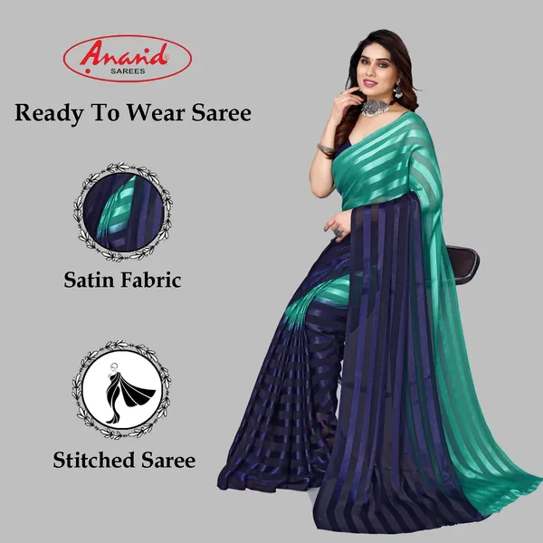 Embellished,_Striped,_Self_Design_Bollywood_Satin_Saree_(Light_Blue,_Dark_Blue)